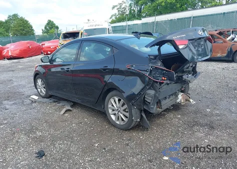 2015 Hyundai Elantra Se z USA, uszkodzony, nr VIN KMHDH4AE6FU236211